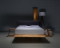 Preview: orig. SMOOTH Zeitloses Design Bett aus Massivholz